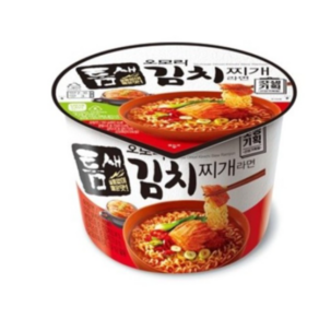 유어스 GS25 틈새 오모리 김치찌개 컵라면 150G