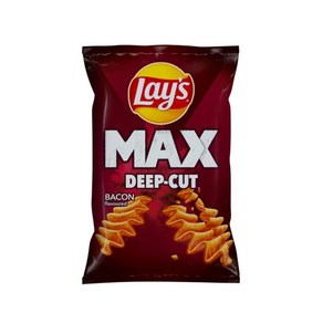 맛있는 베이컨 레이즈 미국 감자칩 Lays 맥스 빅, 1개