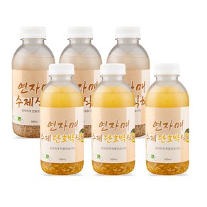 연자매식혜 온가족이 즐겨 마시는 전통 수제 단호박 식혜 무라벨 12개, 연자매 식혜500ml 3개 +단호박식혜500ml 3개, 1개, 3L