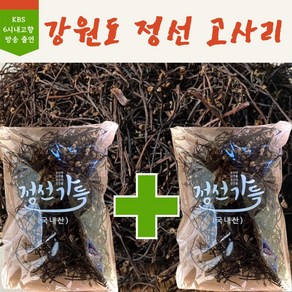 국산 1+1 강원도 정선 건 고사리 나물 마른 말린 햇고사리 명절나물