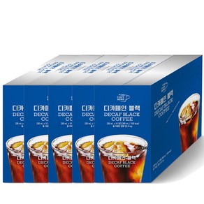 [카페모어] 디카페인 블랙 (230ml 50팩입 ) 몸에도 좋은 건강한 커피, 230ml