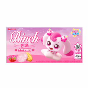 롯데웰푸드 캐치티니핑 X 빈츠 스트로베리 102g x 1개