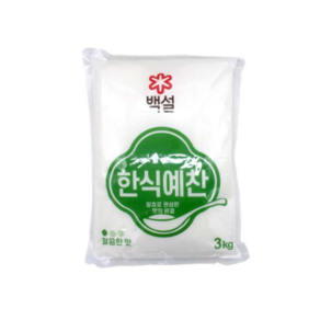 (무)백설 한식예찬(실온 3KgX2개, 3kg, 2개