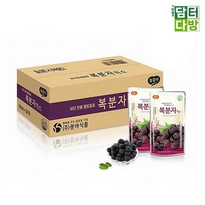 광야식품 복분자 파우치 130ml 1BOX(30개입), 1박스