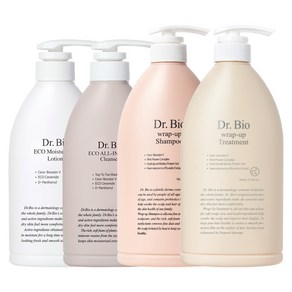 닥터바이오 에코 로션500g+올인원 클렌저500g+랩업 샴푸750g+트리트먼트750g 1세트, 1개