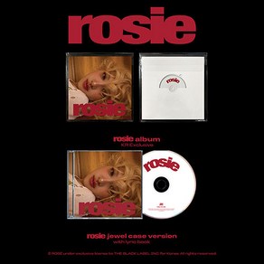 [ROSE] 블랙핑크 로제 2종 세트 ROSE first studio album rosie (KR Exclusive + JEWEL) / BLACKPINK