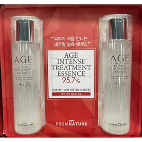 AGE 피지진정 피부결 보습탄력 발효 에센스 150ml 2입