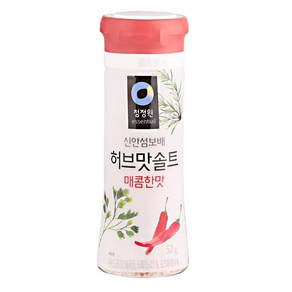 허브맛솔트(매콤한맛) 52G/청정원-6개