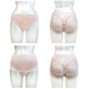 가엔가 노라인 하이웨스트 컴포트 레이스 팬티