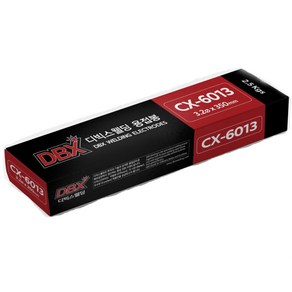 디빅스웰딩 CX-6013 일반 피복 아크 용접봉 2.6mm (2.5kg), 1개