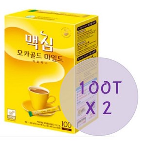 맥심 모카골드 커피믹스 200T(100Tx2개)