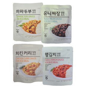 노브랜드 덮밥소스 4종, 1개, 120g