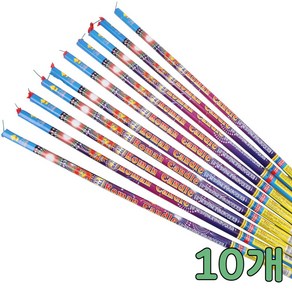 불꽃놀이 폭죽 묶음, 15연발 로망캔들 불새 10개, 1세트