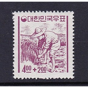 한국우표-1965년 어린이 돕기 운동 자선 단편 1종, 1개