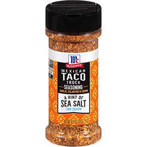 McCormick A Hint of Sea Salt Mexican Taco Truck Season McCormick 바다 소금 힌트 멕시코 타코 트럭 시즈닝 4.27온스(6개 팩