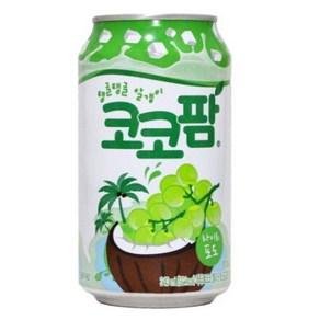 해태 코코팜 라이트 포도 340ml(24개), 24개, 340ml