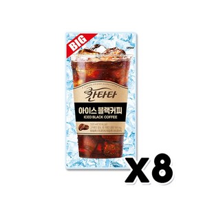 칸타타 BIG 아이스 블랙커피 아이스파우치음료 320ml x 8개