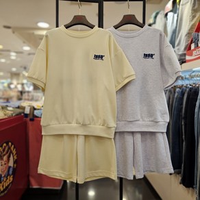 [인디고뱅크키즈] SALE~~~ 편안하게 입기 좋은 에어 메쉬 오버핏 상하세트 IKRT24603_NC신구로점