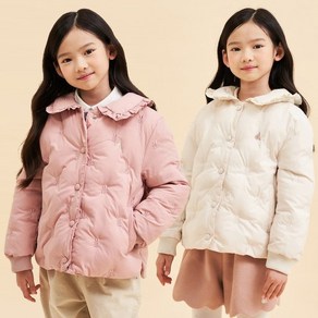 빈폴키즈 [BEANPOLE KIDS] 23FW 여아 튜브 패딩 점퍼 (2종 택1)