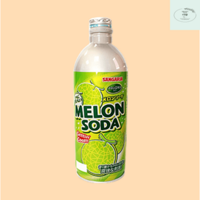 산가리아 멜론소다, 500ml, 24개