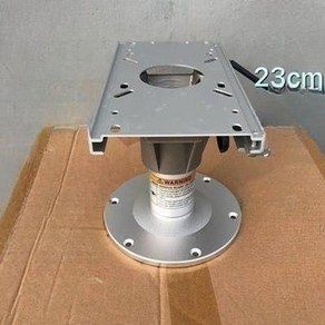 선장 마린 보트 의자 시트 바다 접이식 안티UV 선박 요트 낚시배 선장석 운전, 베이스 고정 22cm+ 슬라이드