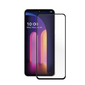 LG V60 G8S G8X ThinQ Stylo 6 7 용 9D 강화 유리 블랙 엣지 화면 보호기 LG Stylo 7 9H 투명 보호 필름, 없음