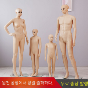 디스플레이 전신 마네킹 의류 가게 소품 매장 전시대 촬영 전시용 모델 행사장 촬영용 가족