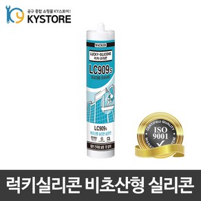 럭키실리콘 무초산 비초산 실리콘 LC909S 270ml, 금색, 1개