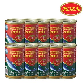 [태국] ROZA 토마토 소스 고등어 통조림 155g X10 / Tomato Sauce Mackeel 로자 로사 매크럴 할랄 HALAL, 10개