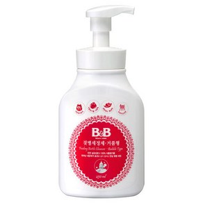 [비앤비] 젖병세정제 거품형 용기 450ml, 필수선택:BB거품용기450, 1개