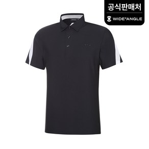 [와이드앵글 공식] [골프] 남성 CO 백라인 W 웰딩 티셔츠 M WMM23216Z1