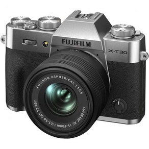 후지필름 XT30 II 본체 블랙, XC15-45mm Kit_Silve, 1개