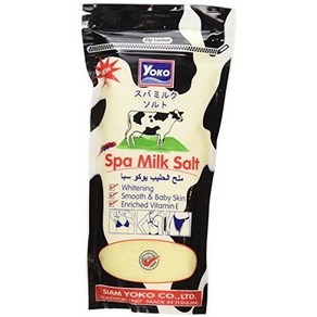 일본직발송 6. 요코 YOKO SPA MILK SALT SKIN SMOOTH ENRICHED VITAMIN E BODY SCRUB BABY SKIN 300G S, 1개