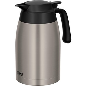 써모스 THERMOS TTB-1501-SMT [스테인레스 포트 보온보냉 1.5L 스테인리스블랙], 1개