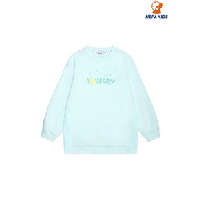 네파키즈 NEPA KIDS 여아 믹스 롱 맨투맨 티셔츠 KI25303