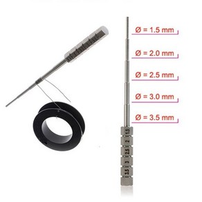 W Ick Wie Coil Jig Pebuilt Wapping Mico Vape Pen Fo Electonic Cigaette RDA Atomize Accessoi, 01 CHINA, 1개