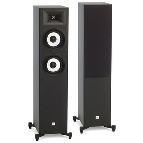 JBL Stage A180 톨보이 스피커 + 스피커케이블 패키지, 블랙