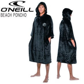 오닐 비치 판초 타월 서핑 블랙 O'NEILL BEACH PONCHO