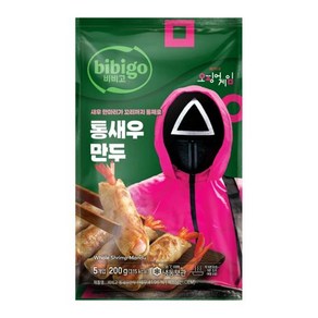 CJ [비비고X오징어 게임]비비고 통새우만두, 200g, 1개