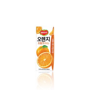 [블루존] 델몬트 드링크 오렌지 190ml x 24 팩입, 24개