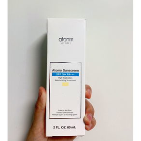 애터미 선크림 베이지 SPF50+ PA+++, 60ml, 4개