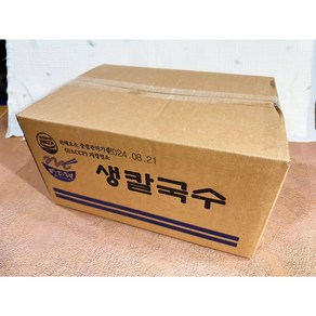 경인총판/국내제조 바지락칼국수 생칼국수1호15kg(1.5kgX10봉), 10개, 1.5kg