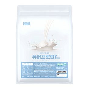 프로틴스토리 포대유청 맛있는 단백질 퓨어프로틴7 3kg 밀크쉐이크