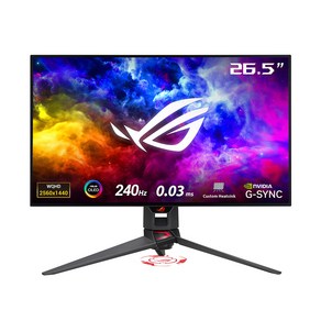 ASUS ROG SWIFT OLED PG27AQDM - QHD 240Hz G-SYNC 호환 Tue 10-bit 27인치 게이밍 모니터