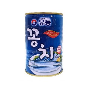 유동 꽁치 통조림, 400g, 24개