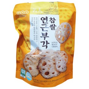 오희숙전통부각 찹쌀 연근부각 200g