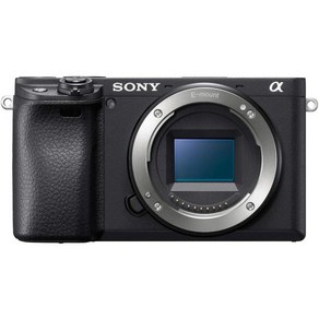 Sony Alpha a6400 미러리스 카메라 실시간 눈 자동 초점이 있는 컴팩트 APSC 교환 렌즈 디지털 4K 비디오 플립 스크린 1650mm E 마운트 호환 ILCE640, Camea Only_Base