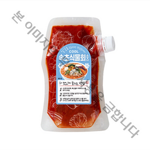 주비푸드 물회소스 500g, 1개