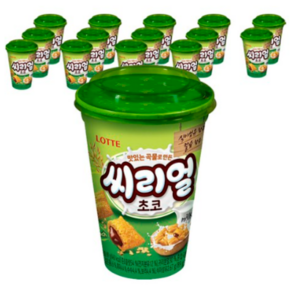 롯데제과 씨리얼 초코 컵, 89g, 15개