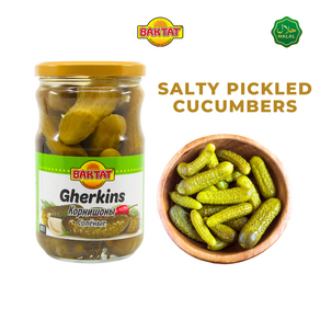 Salty Pickled Cucumbes Ghekins Tukiye 짠 오이 절임 튀르키예, 1개, 640g